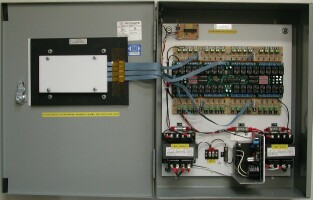 Control box inside