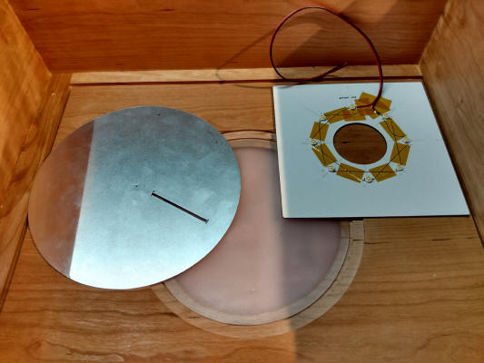 Clock "hand" and LED back light