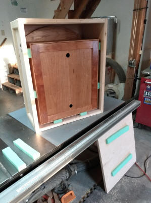 Lux clock case crated