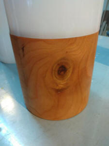 cherry wood base