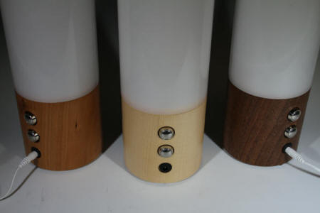 Wood "Dots" clock bases 