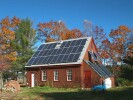 workshop with solar panels