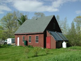 Barn May 2006 - after installing solar vent