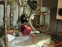 solar heat exchanger plumbing detail