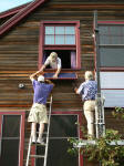 Securing the PV panel