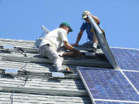 Plugging panel into M190 inverter