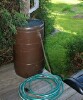 home made rain barrell