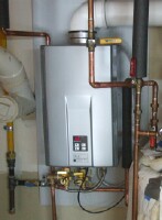 propane tanklkess water heater