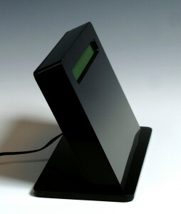 "Digital Numeric Relevator Mk XXX - LCD" artwork side view