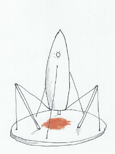 Tensegrity Rocket concept sketck